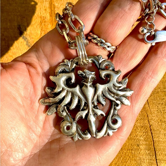 Sterling phoenix Necklace - Picture 3 of 7